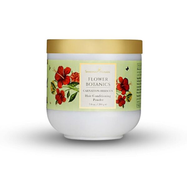 Flower Botanics - Carnation-Hibiscus Hair Conditioning Powder - 200 Gm